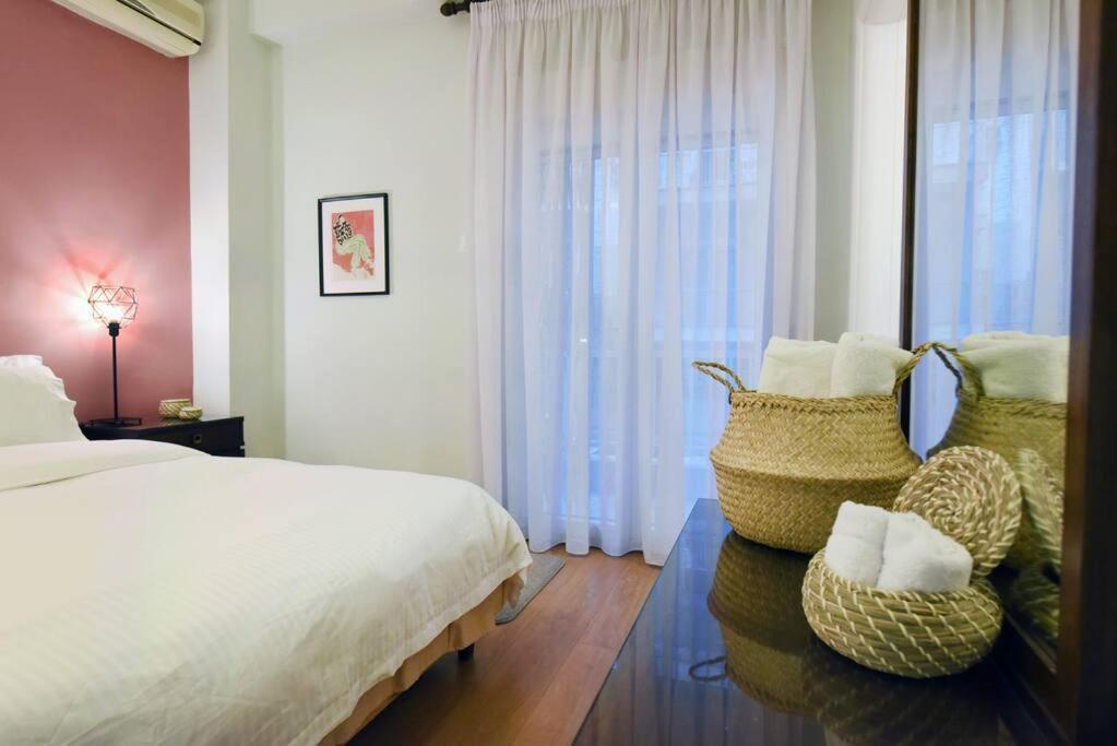 Ferienwohnung The Muse, Colorful Cozy Flat On Mitropoleos Downtown Thessaloniki Exterior foto